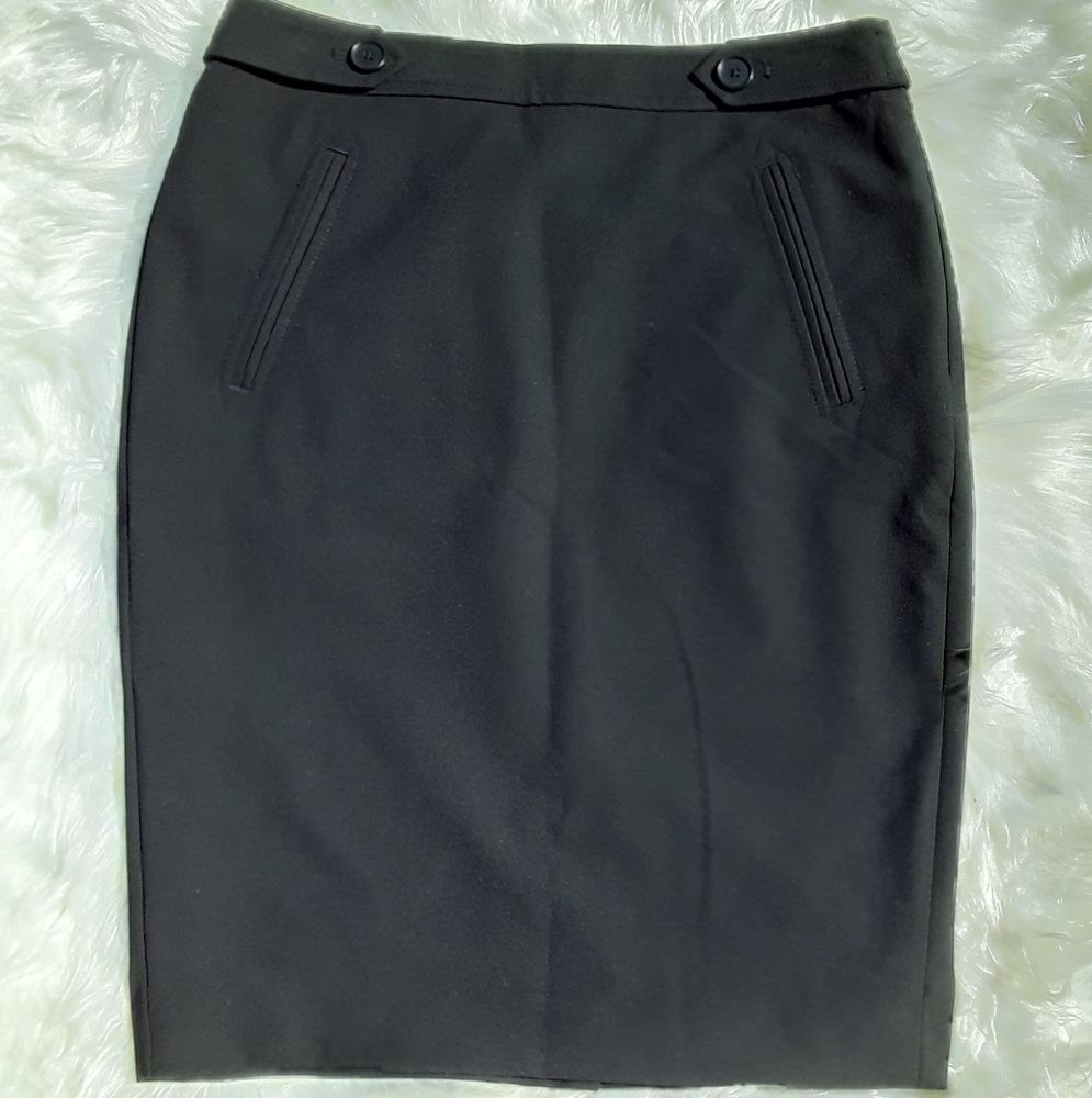 LOFT black pencil skirt NEW WITH TAGS with pockets